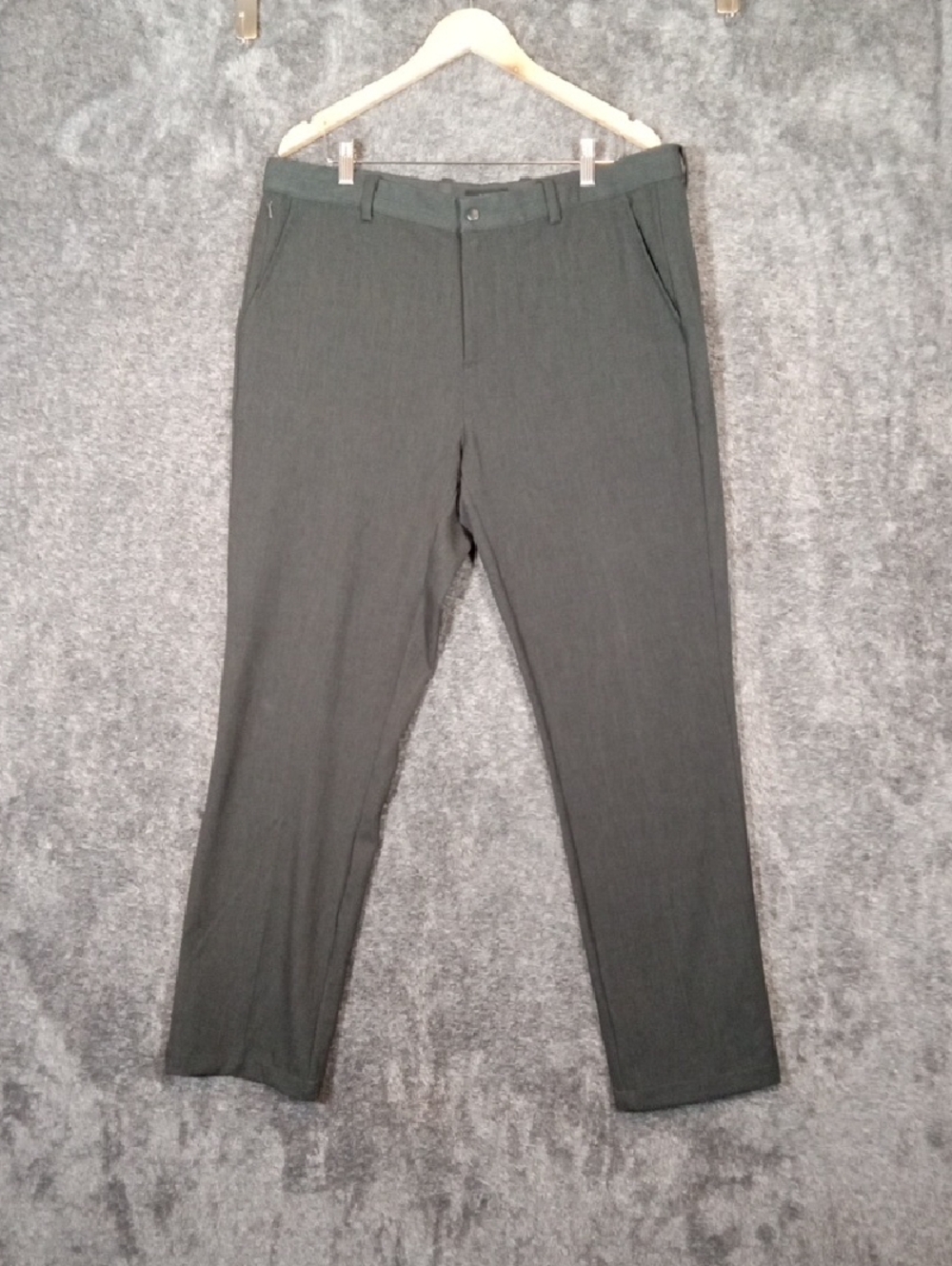 Quince Ultra Stretch 24/7 Smart Chino Dark Charcoal Mens Pants Size 36